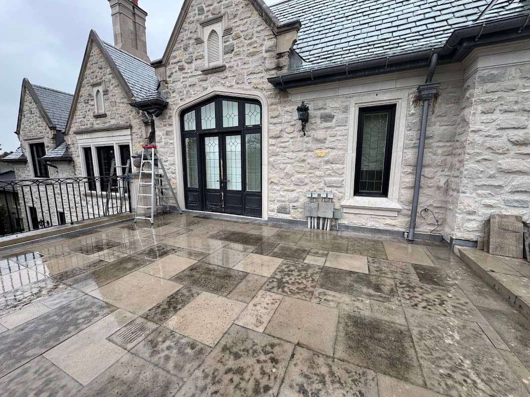 Pisces interlock and landscaping