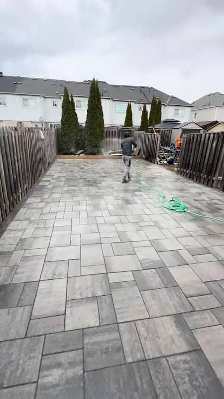Pickering boys landscaping photo 3