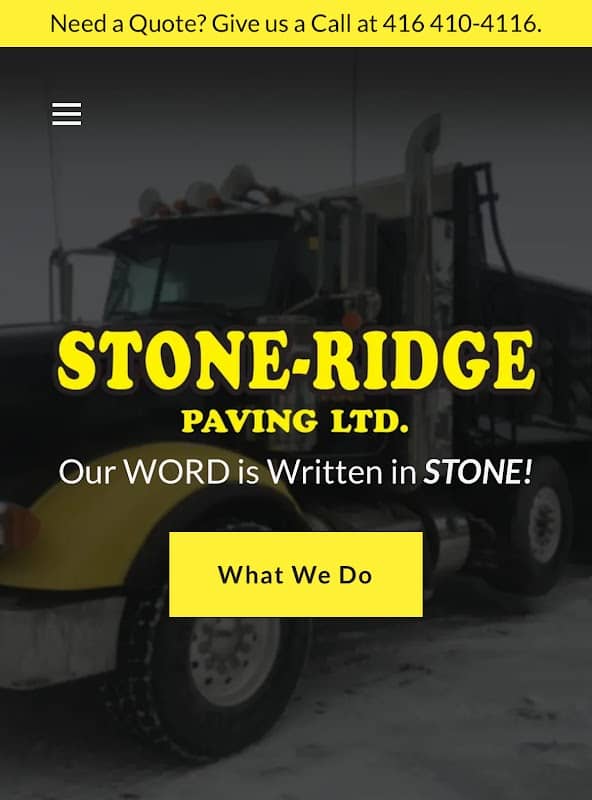 STONE-RIDGE PAVING & CONCRETE LTD photo 4